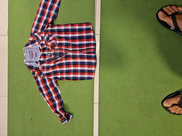 Camisa cuadros niño Levi's 5 años