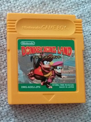 Juego Donkey Kong Land nintendo GameBoy