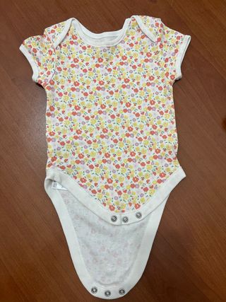 Body neonato Primark floreale