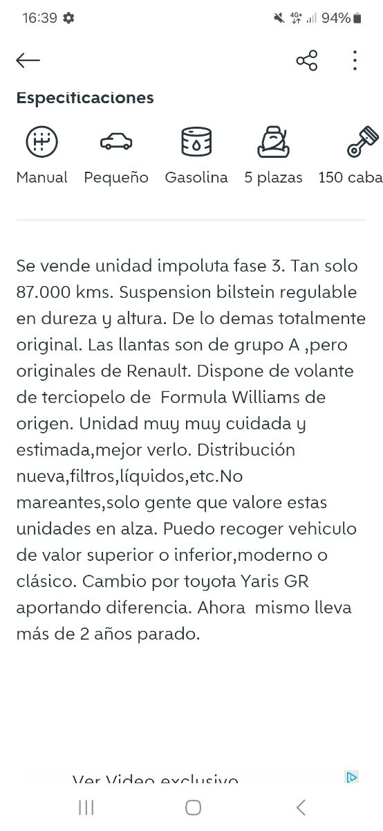 Renault Clio 1996
