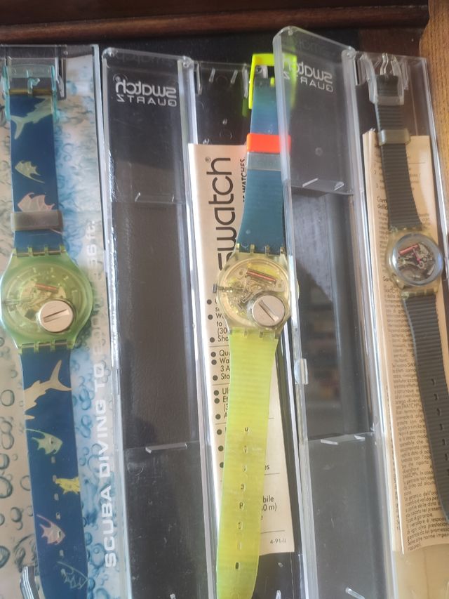 Swatch collezione vintage