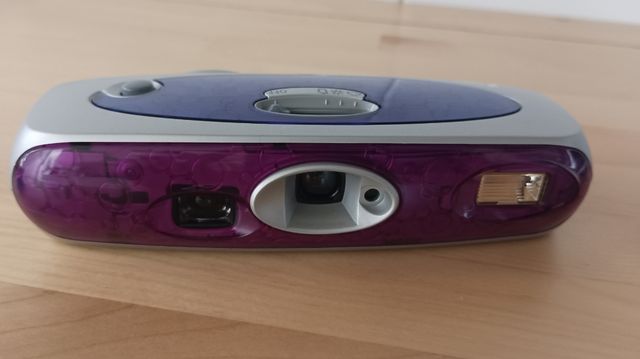 Cámara mini Polaroid.