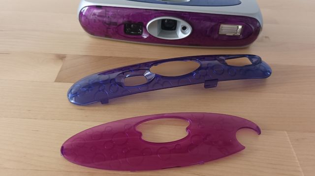 Cámara mini Polaroid.