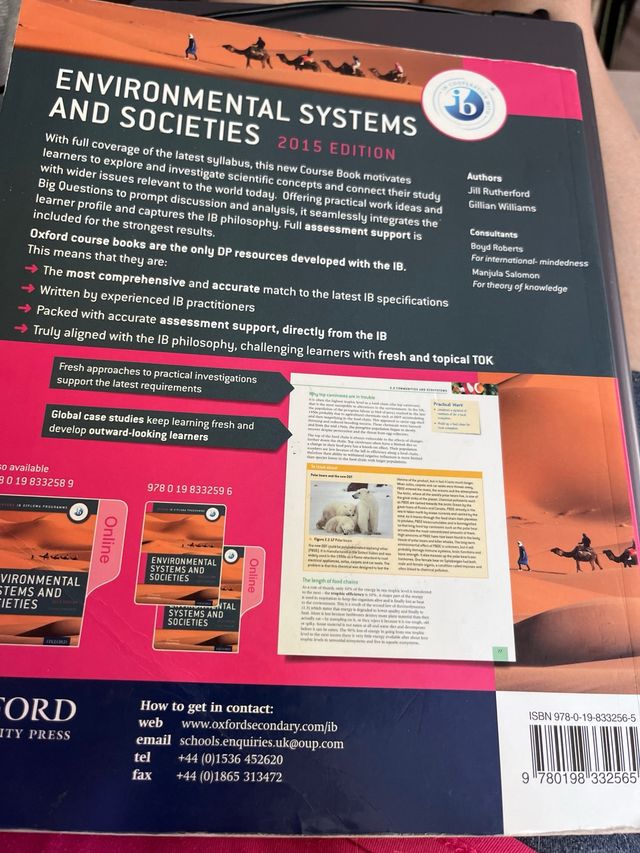 IB Environmental Systems and Societies Course B...