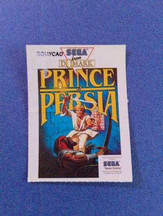 Prince of Persia Sega Bollycao pegatina 