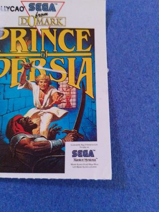 Prince of Persia Sega Bollycao pegatina 