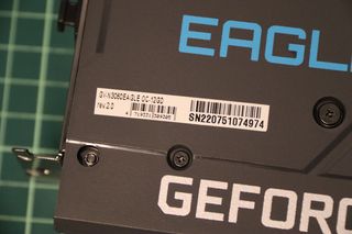 GeForce RTX 3060 EAGLE OC 12GB LHR GDDR6 Rev 2.0
