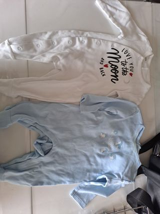 Tutine neonato, blu e bianca