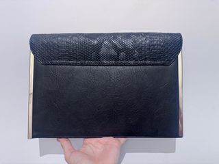 Bolso Primark Negro - Efecto Piel Serpiente