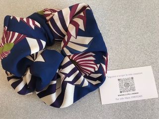 Scrunchie Fantasie di Spilli - Blu Viola
