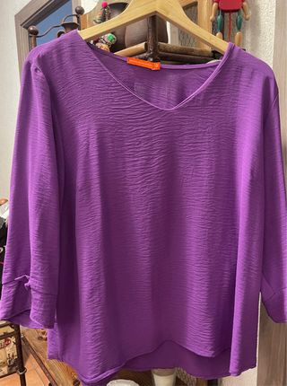 Blusa morada talla XL