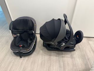 Silla coche. Base Besafe+Silla Grupo0+iZiGoModular