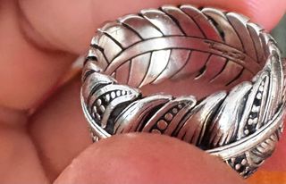 Anillo Thomas Sabo pluma plata