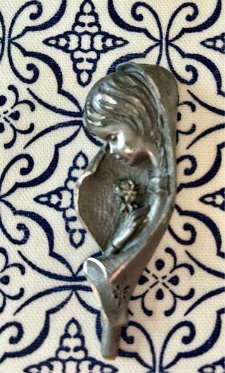 Figura sacra in stagno vintage