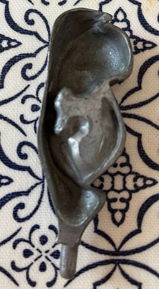 Figura sacra in stagno vintage