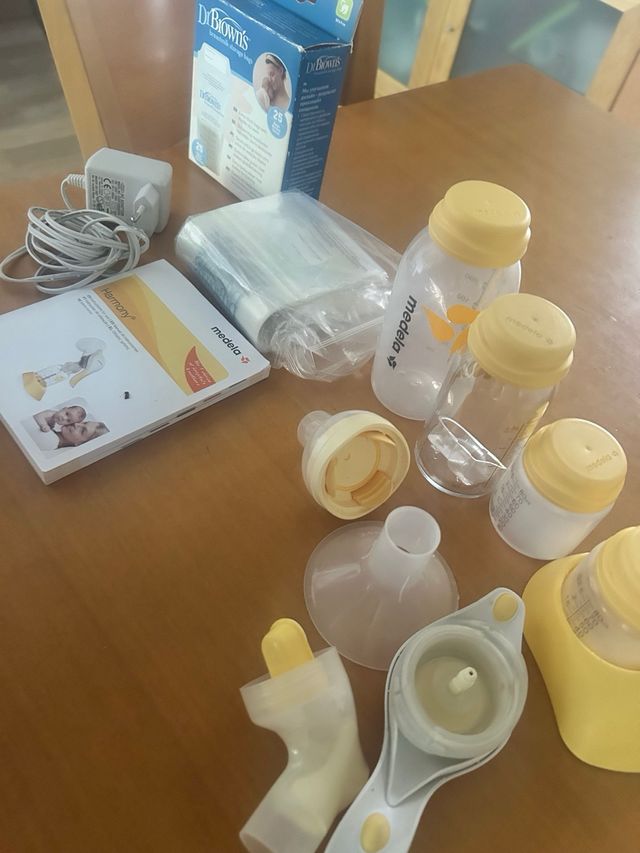 Sacaleches Medela Harmony + accesorios