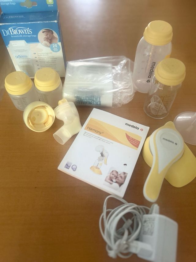 Sacaleches Medela Harmony + accesorios