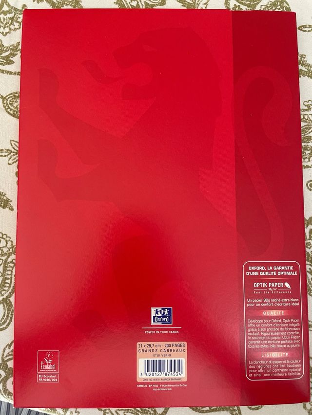 feuilles simples hojas simples Oxford - 200