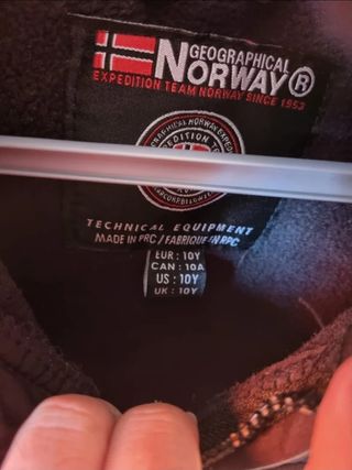 Geographical Norway Chaqueta Niño