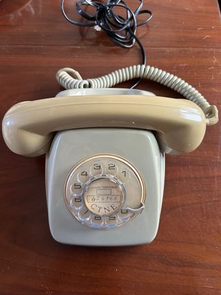 Teléfono antiguo CTNE - Retro