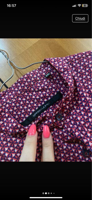 Camicia Uomo Spago uomo xxl