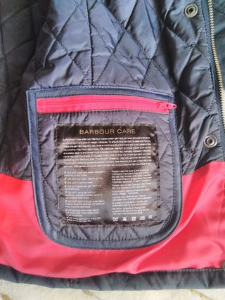 Chaqueta acolchada Barbour azul Marino 