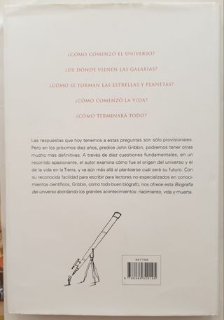 BIOGRAFÍA DEL UNIVERSO 
