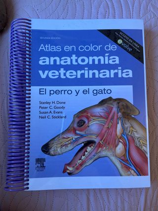 Atlas en color de anatomía veterinaria (Elsevier)