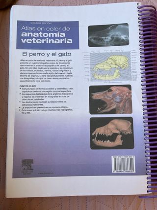 Atlas en color de anatomía veterinaria (Elsevier)