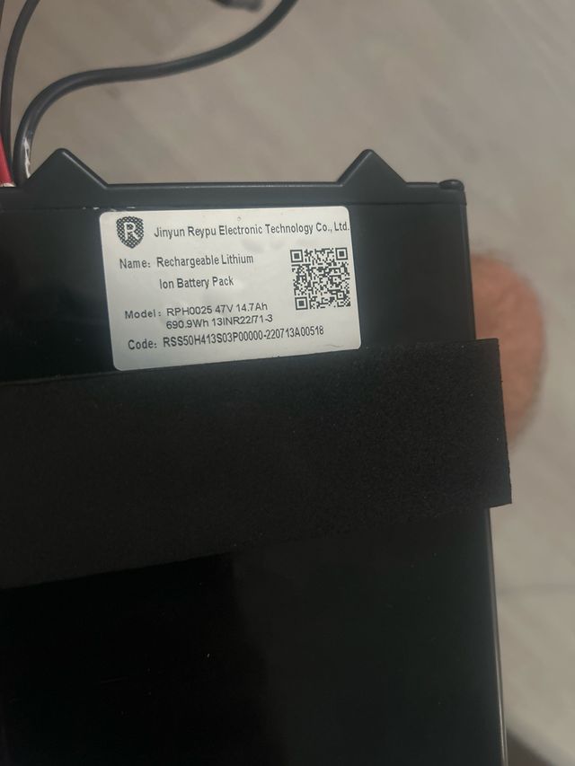 Batería Ebike 36V 10Ah - Nueva