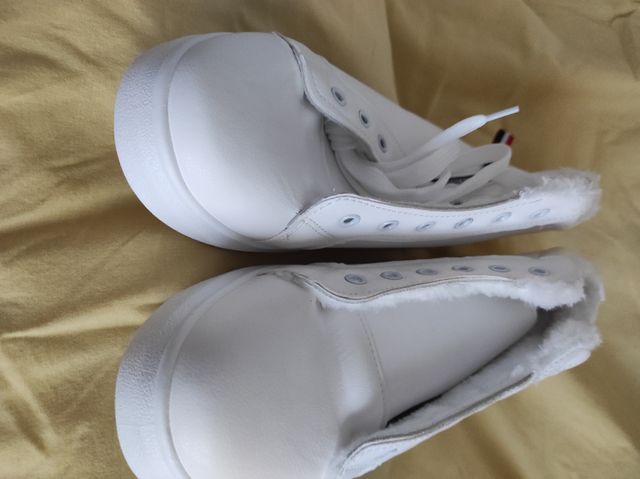 Zapatillas blancas 39 - Invierno