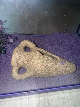 Acuario pequeño morado - 35x18x24cm