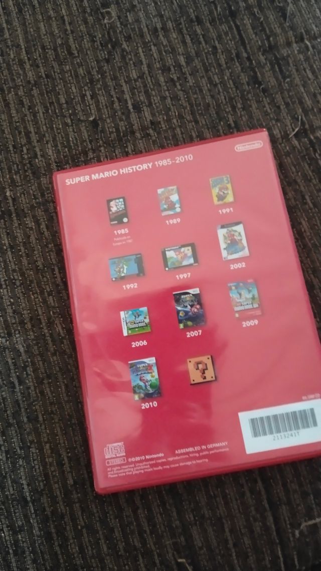 Super Mario history 1985-2010 (Wii) Soud track