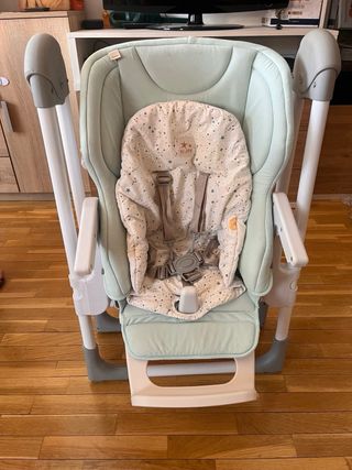Trona bebé Jane - Plegable, mint