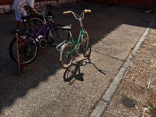 3 Bicicletas clásicas + Silla ruedas