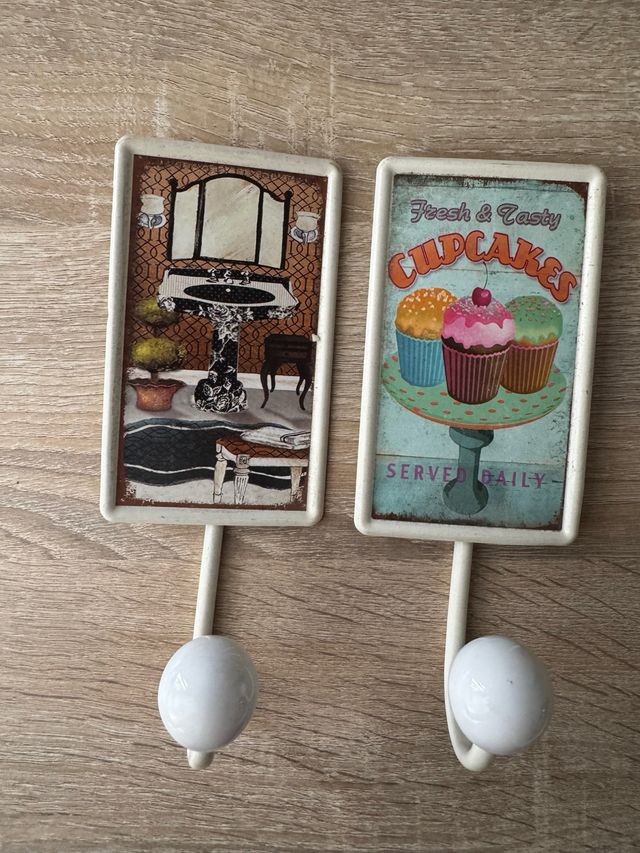 Colgadores de pared - 2uds. - Vintage