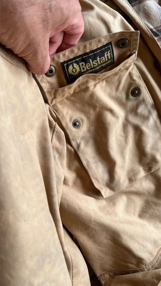 Cazadora Belstaff L - marrón beige