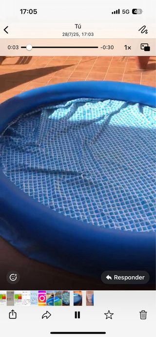 Piscina Intex 3m + funda