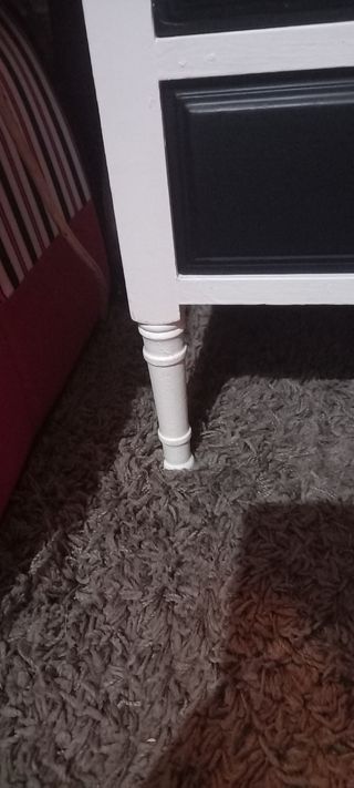 Mueble Recibidor Estantería Mesa de madera con caj