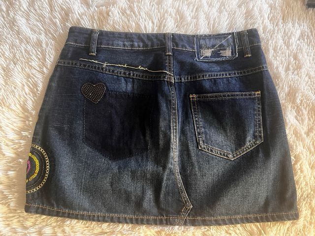 Mini Falda Vaquera Desigual