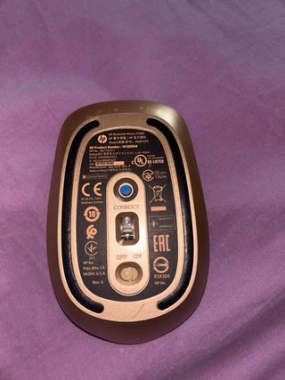 Ratón HP Bluetooth - Negro/Dorado