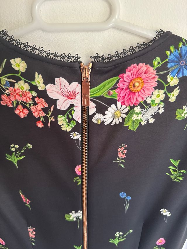 Vestido Ted Baker flores - talla S