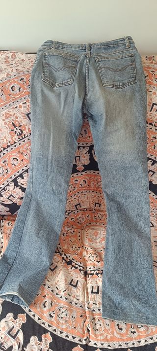 Jersey,camistea desigual y Vaqueros mujer - Azul c