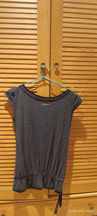 Jersey,camistea desigual y Vaqueros mujer - Azul c