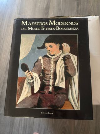 Libro de arte. Maestros modernos del Museo Thyssen de