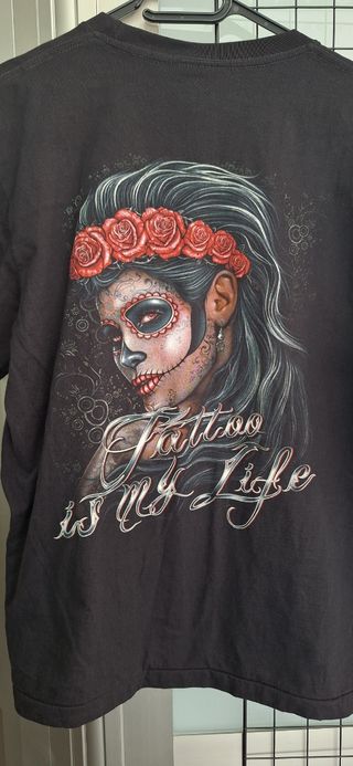 Camiseta Catrina Negra
