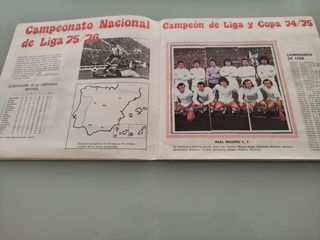Álbum Futbol 75/76 Ediciones Vulcano