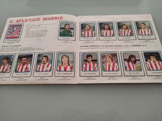 Álbum Futbol 75/76 Ediciones Vulcano