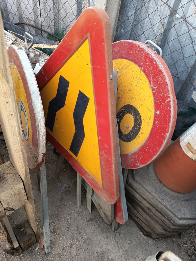 Señales tráfico usadas