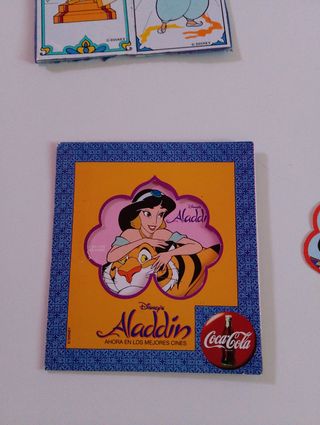 Lote merchandising Aladdin Disney Año 1992